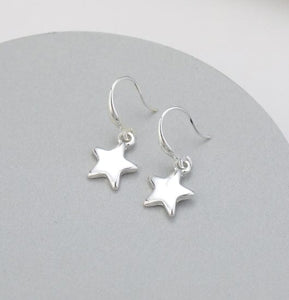 Earrings - Star Silver Earrings Pretty Little Things 