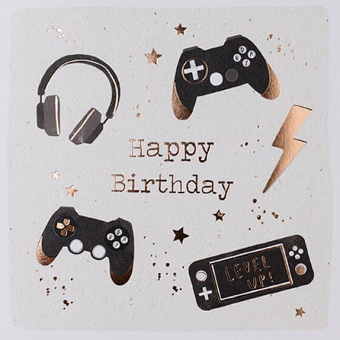 Gaming Birthday Card Cards Birthday General Paperlink 