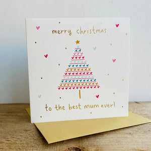 Merry Christmas Mum Card East Kilbride