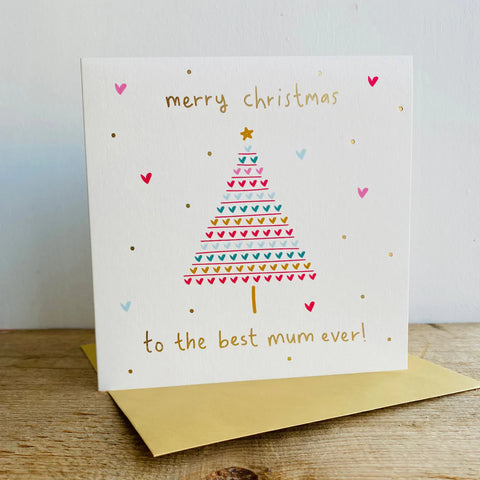 Merry Christmas Mum Card East Kilbride