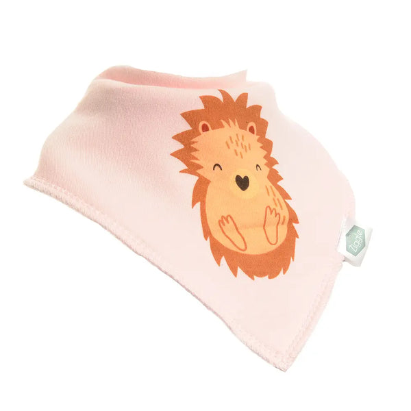 Ziggle Baby Bib Hedgehog. New baby gifts East Kilbride