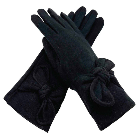 Gloves – Bow Knot Black Gloves Pretty Little Things 