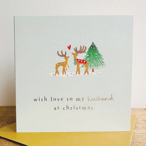 Husband Christmas Card East Kilbride