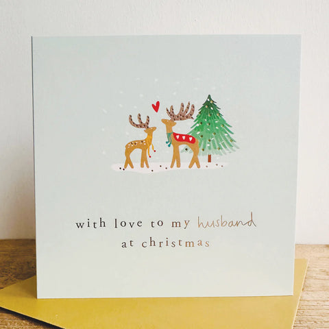 Husband Christmas Card East Kilbride