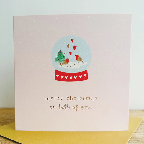 Card – Merry Christmas To You Both Cards Christmas Megan Claire 