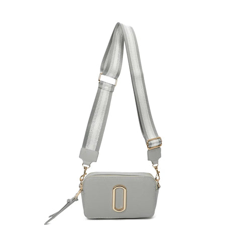 Camera Bag - Grey Handbags Pretty Little Things 