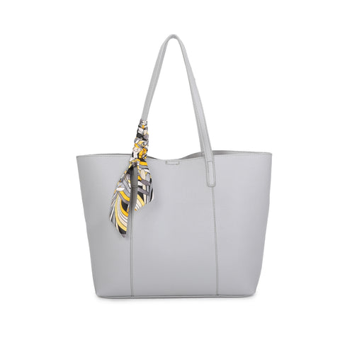 Sienna shoulder and crossbody bag in grey