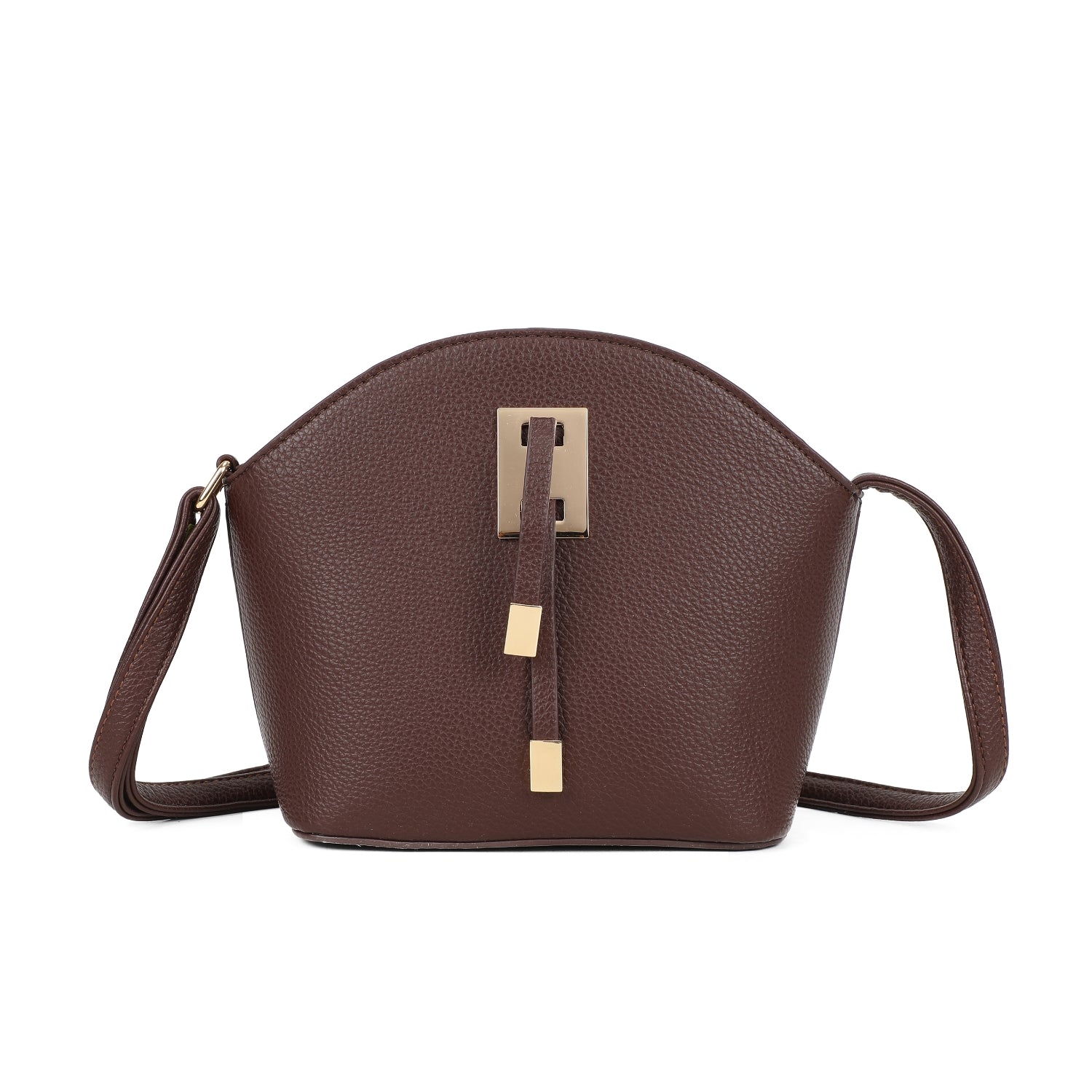 Coffee Brown cross body handbag