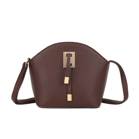 Coffee Brown cross body handbag