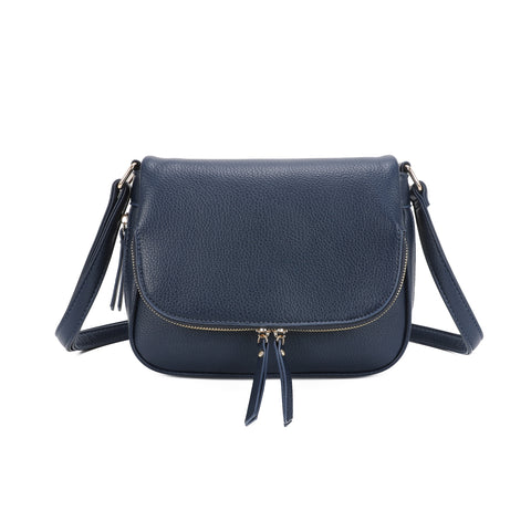 Navy cross body handbag for her