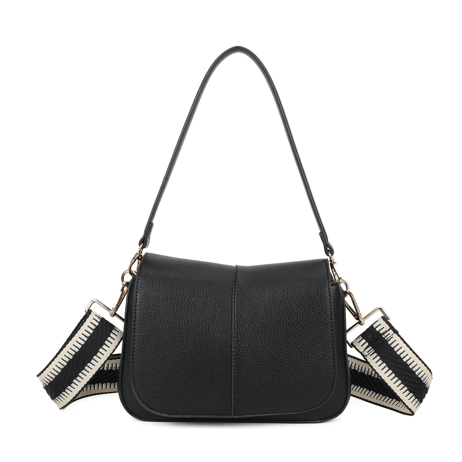 Black Shoulder Crossbody handbag gift shop East Kilbride
