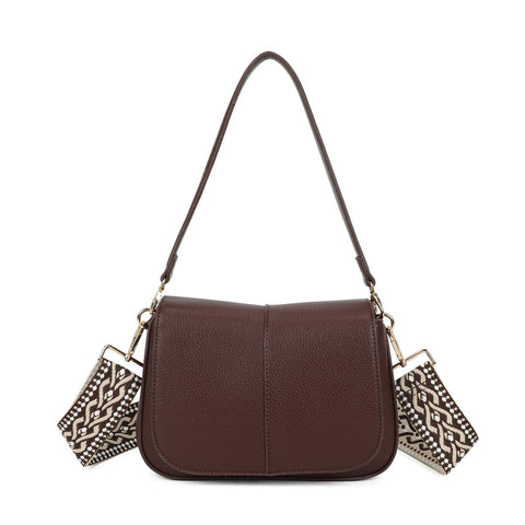 Coffee Shoulder Crossbody handbag gift shop East Kilbride