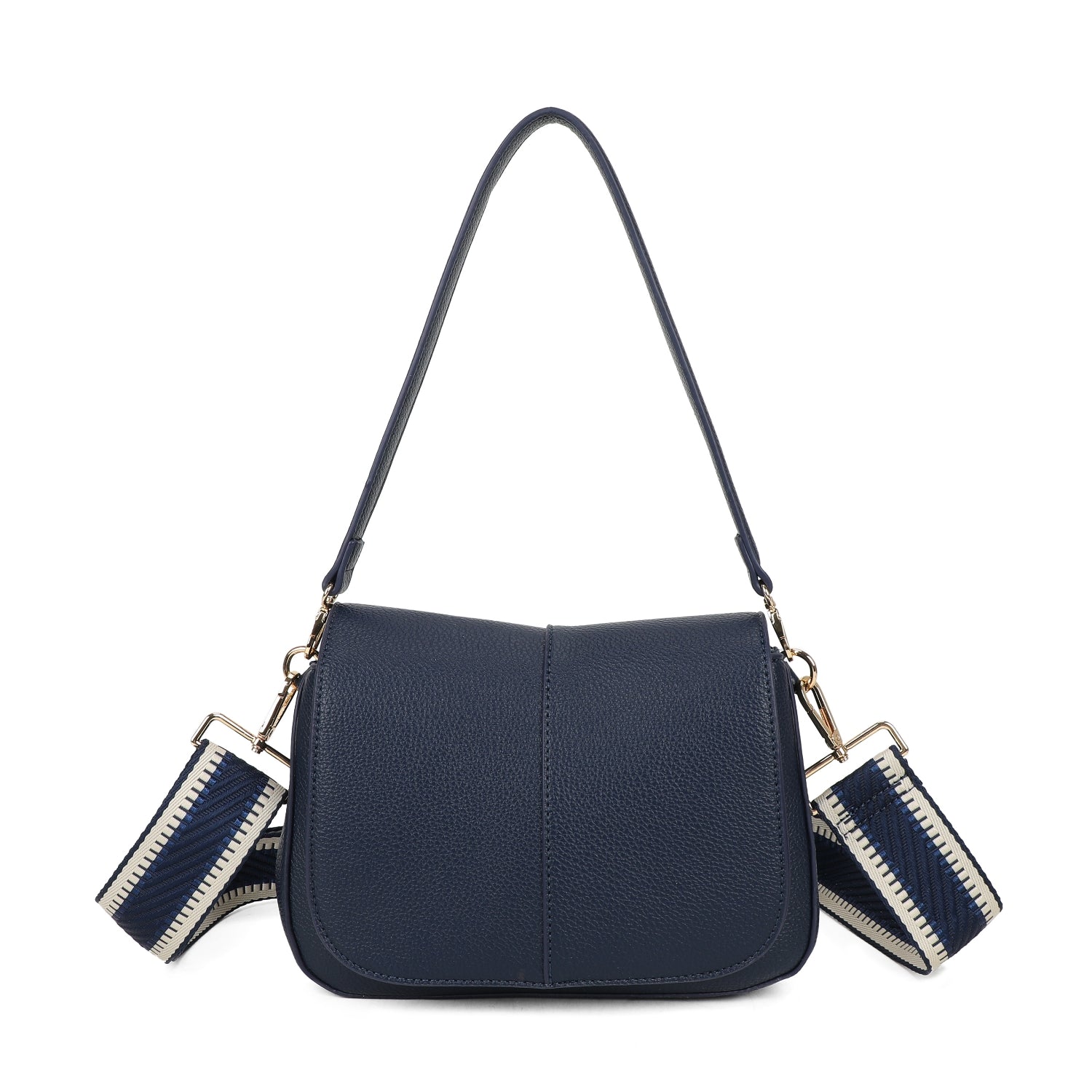 Navy Shoulder Crossbody handbag gift shop East Kilbride