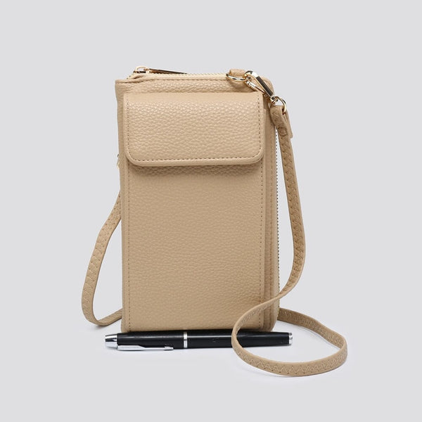Callie Crossbody Bag (Various Colours Available) Handbags Pretty Little Things Camel 