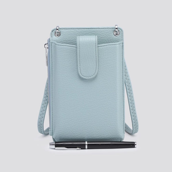 Mia Crossbody Bag (Various Colours Available) Handbags Pretty Little Things Duck Egg 