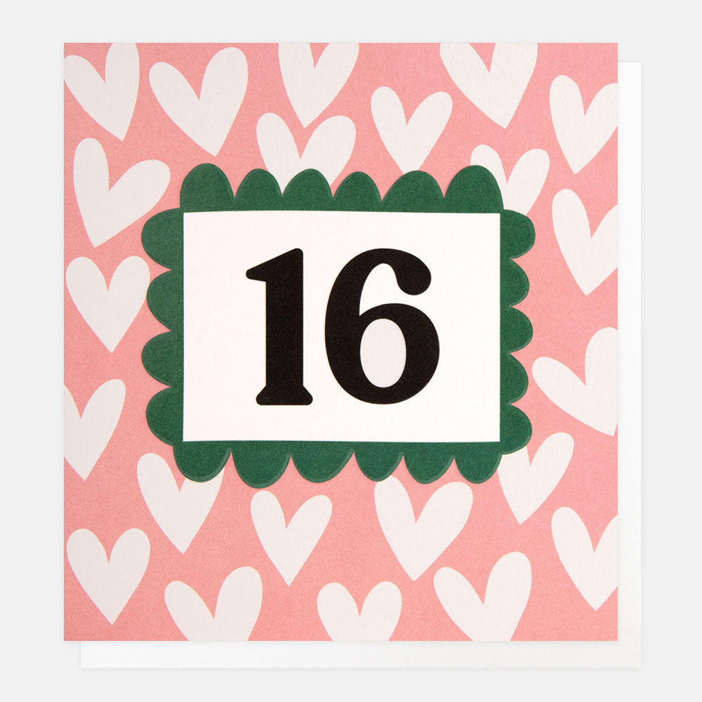 16th Birthday Card Caroline Gardner