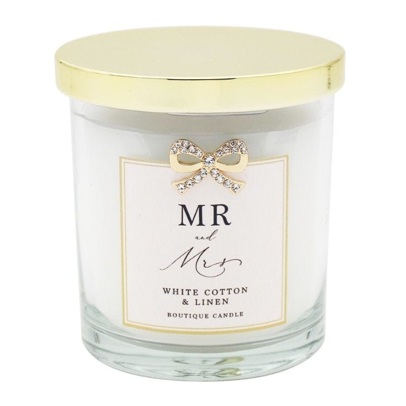 Mr & Mrs Wedding Candle Candles Pretty Little Things 