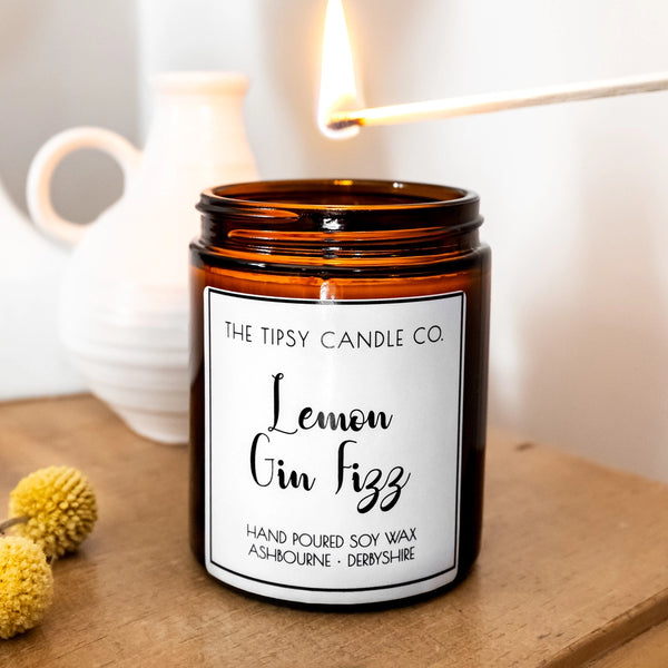Lemon Gin Fizz - The Tipsy Candle Co – Home Fragrance Gifts East Kilbride