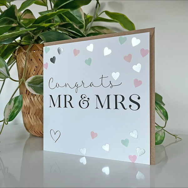 Mr & Mrs Wedding Card Gift Shop East Kilbride