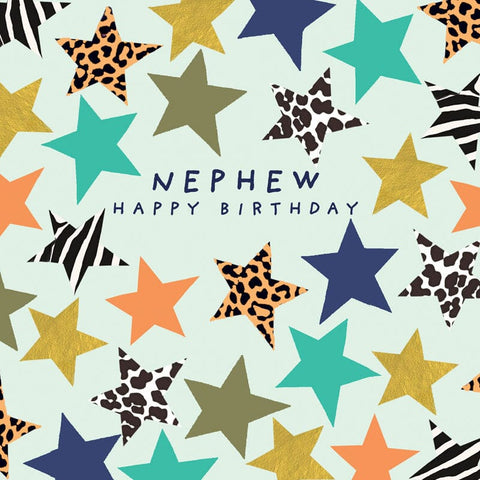 Nephew Happy Birthday Card Cards Birthday Male Relation Hammond Gower 