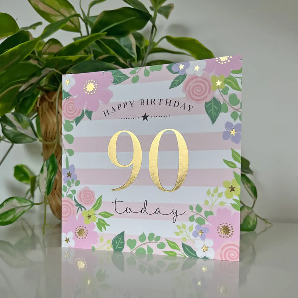 Happy 90th Birthday Card Gift Shop East Kilbride