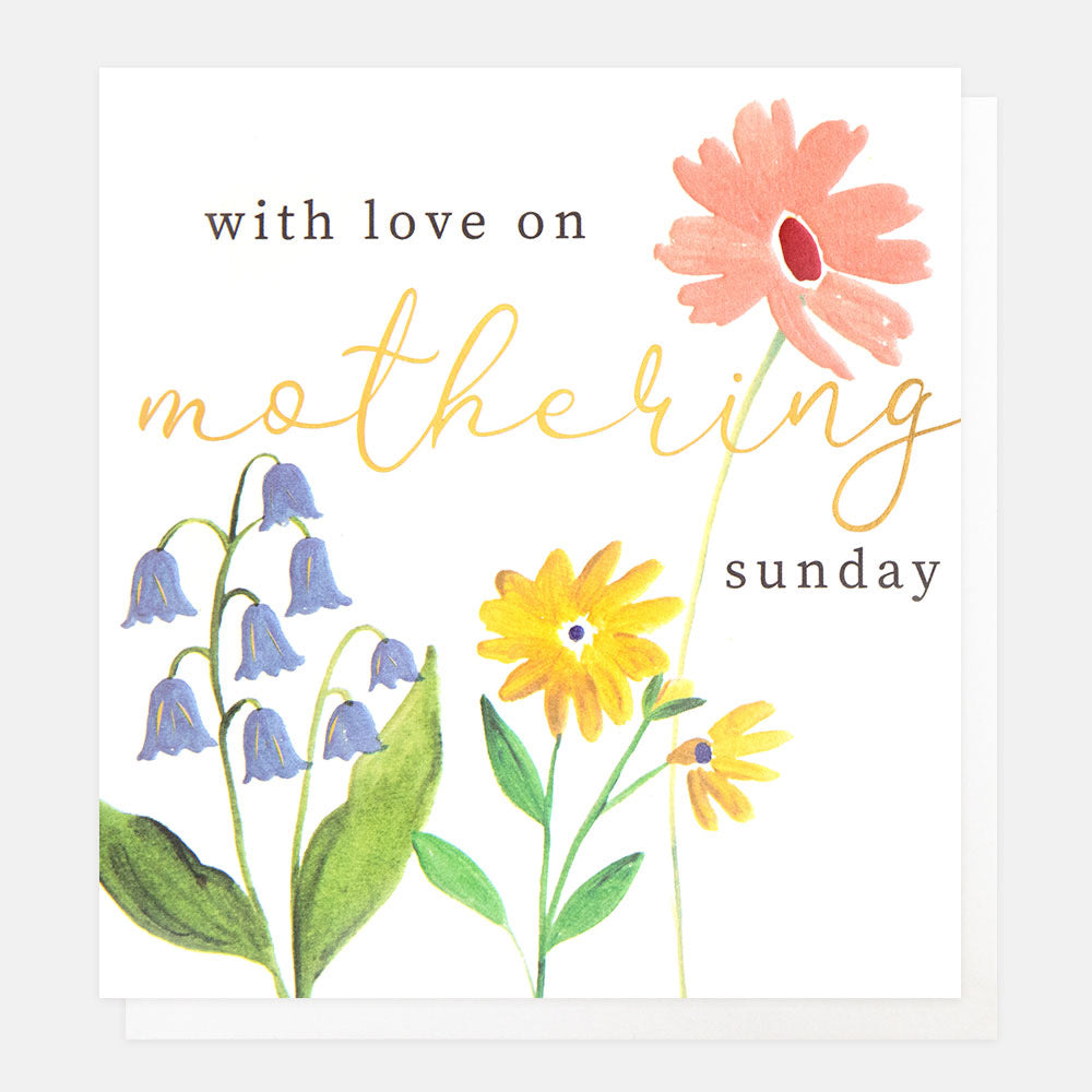 With Love On Mothering Sunday Card