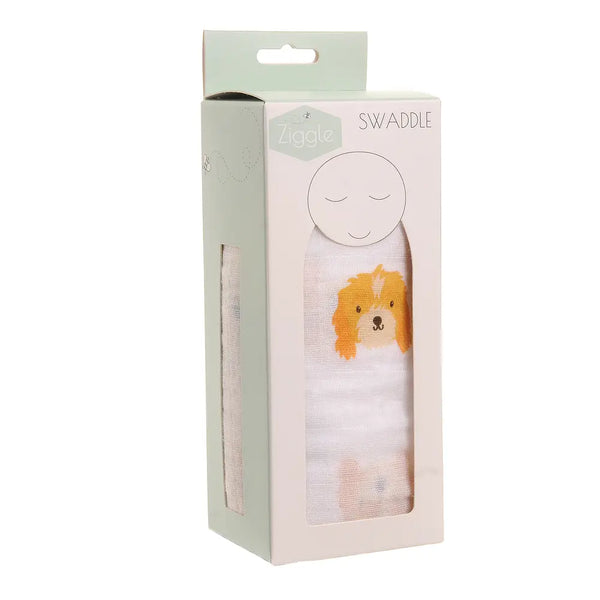 Ziggle Baby Swaddle Cockapoo. New baby gifts East Kilbride
