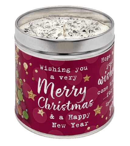 Merry Christmas Candle