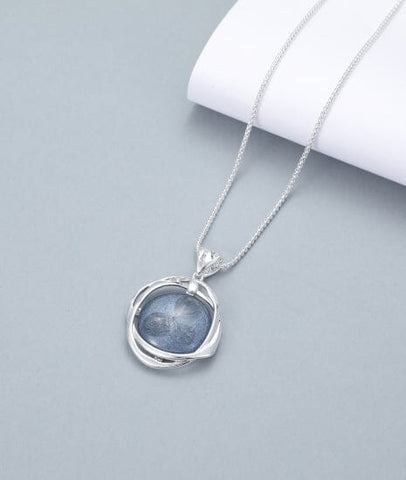 Necklace – Blue Stone Silver Necklaces Pretty Little Things 
