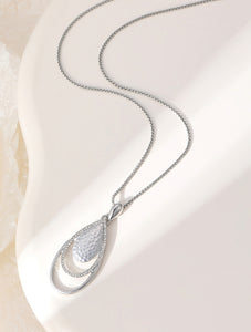 Drops Silver Necklace