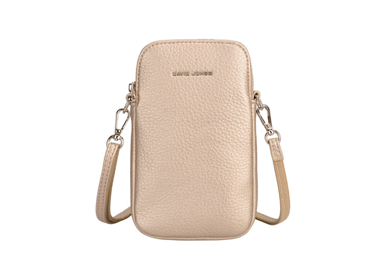 David Jones Phone Bag Gold
