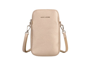 David Jones Phone Bag Gold