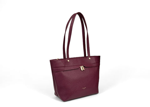 David Jones Tote Bag Plum