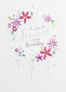 Special Friend Birthday Card Cards Birthday General Paperlink 