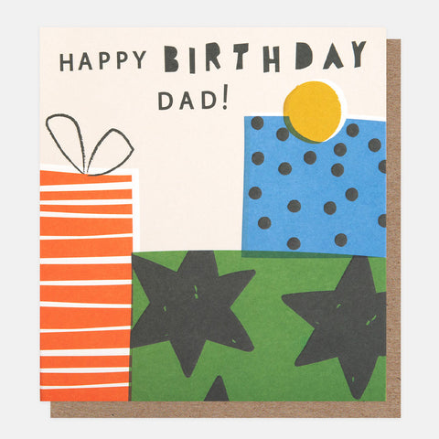 Happy Birthday Dad Presents Card Caroline Gardner
