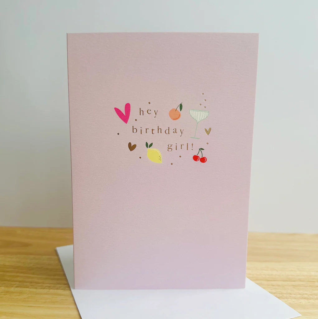 Hey Birthday Girl Card Megan Claire
