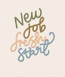New Job Fresh Start Card Cards New Job Paperlink 