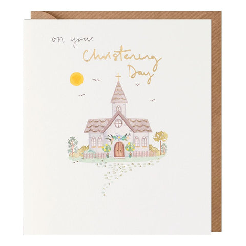 Christening Day Card
