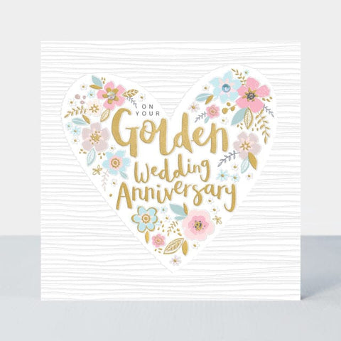 Card – Golden Wedding Anniversary Cards Anniversary Rachel Ellen 