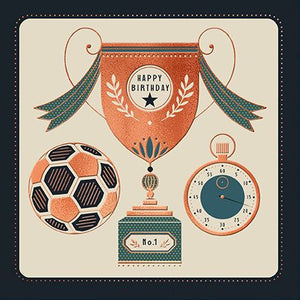 Happy Birthday Trophy Card Gift Shop East Kilbride