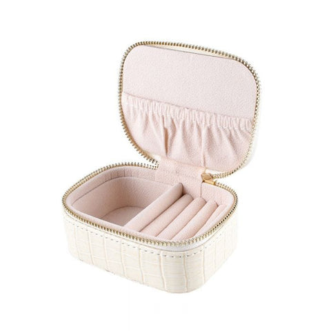 Jewellery Box – Cream Croc Jewellery Box Pretty Little Things 