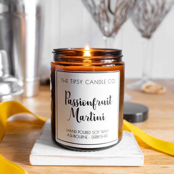 Passionfruit Martini - The Tipsy Candle Co – Home Fragrance Gifts East Kilbride