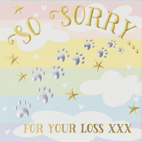 Pet Loss Sympathy Card