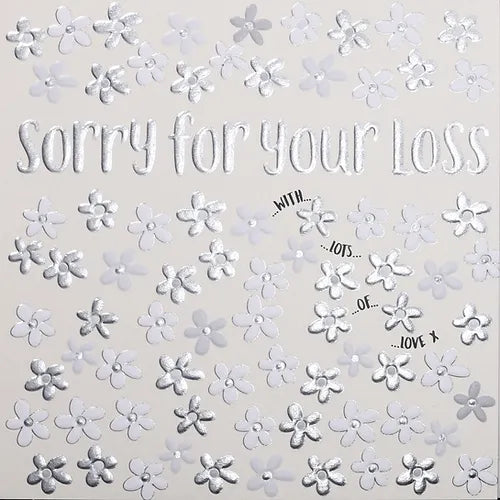 Card - Sorry For Your Loss Cards Sympathy Wendy Jones Blackett 