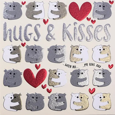 Hugs & Kisses Koala Card