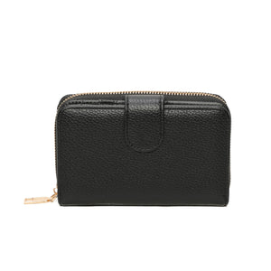 Elegant and compact women’s purse in black