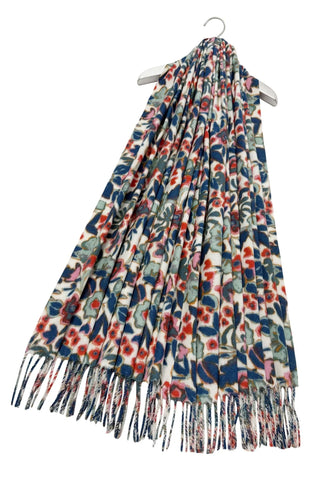Floral Tassel Scarf Gift Shop East Kilbride