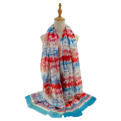 Scarf – Watercolour Blue Scarves Pretty Little Things 