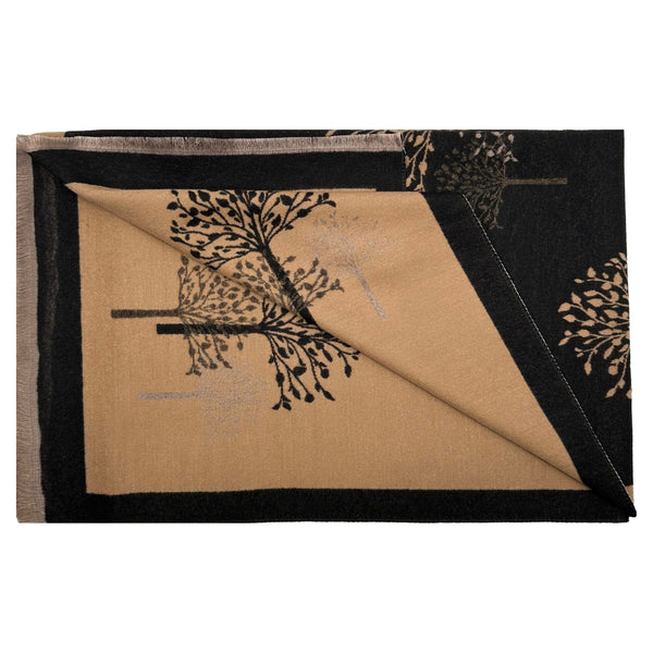 Scarf – Cosy Tree Black Scarves Pretty Little Things 