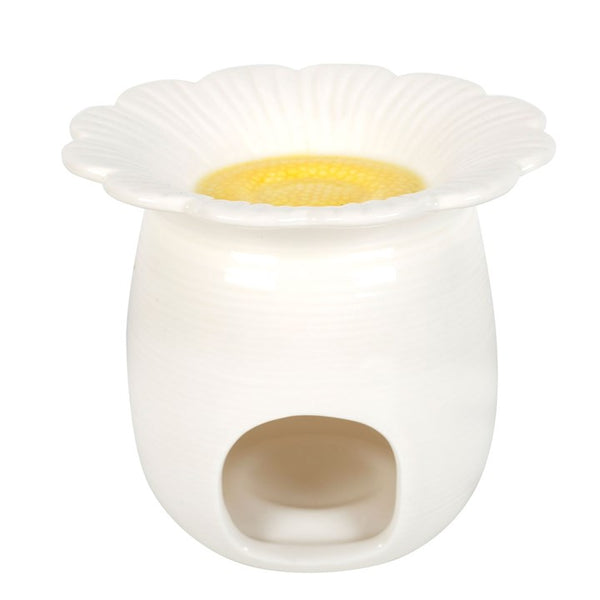 Daisy oil and wax melt burner